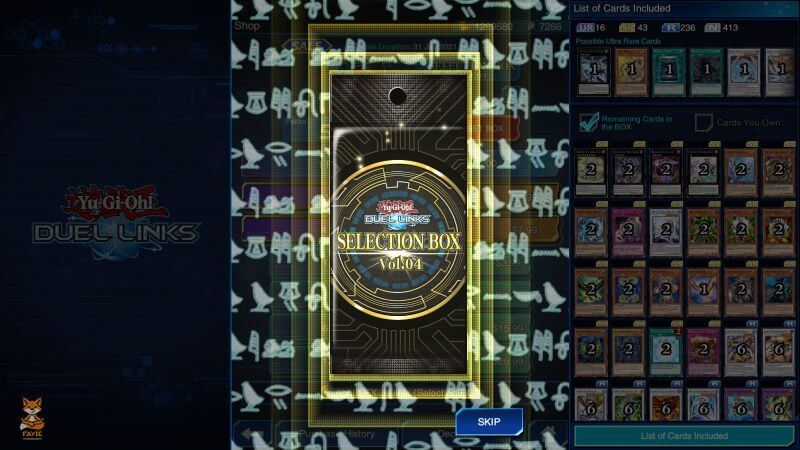 Gacha Card pre-Opening Animation