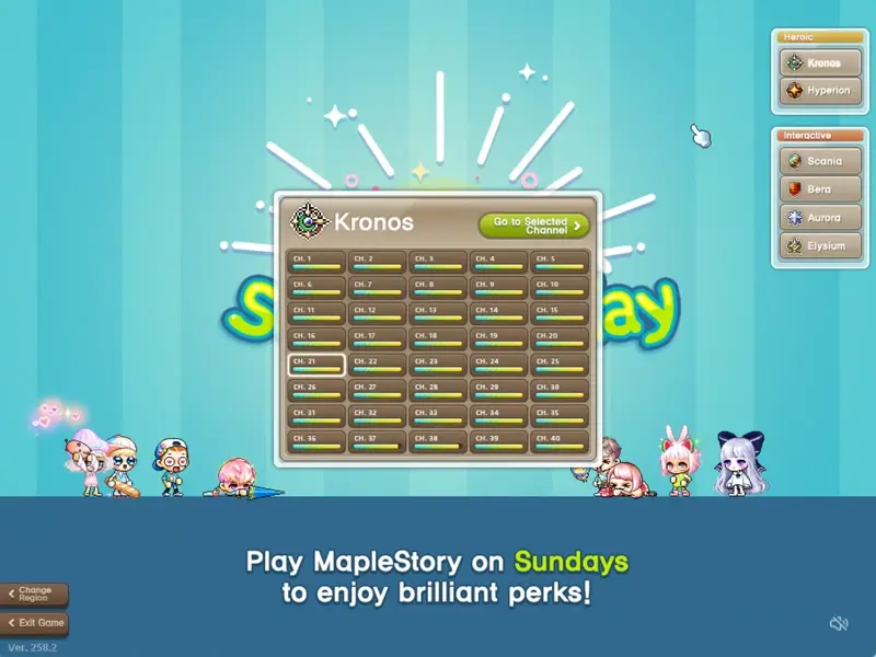 Maplestory Servers Population 2025