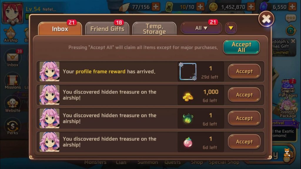 Festival Profile Frame Rewards