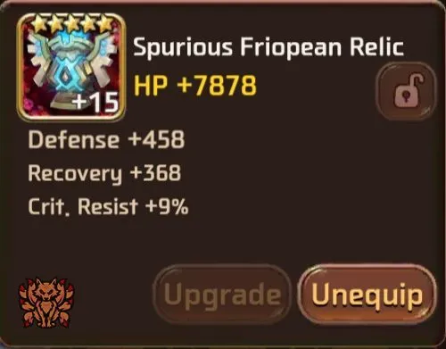 MSL Dark Mona HP Trinket