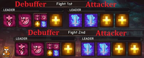 Structure attackers placement