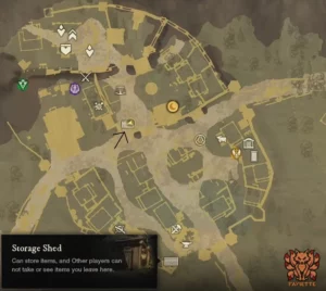 New World Storage Shed Map Icon