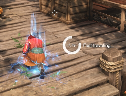 NW-Fast Travel Animation