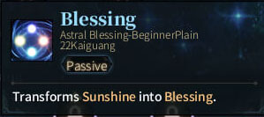 SOLO Summoner Astral - Blessing - Twilight