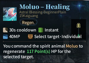 SOLO Summoner Astral - Moluo Healing