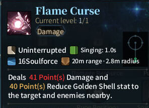 SOLO Summoner - Flame Curse