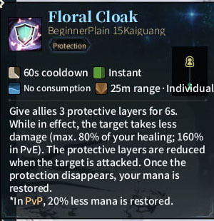 SOLO Summoner - Floral Cloak