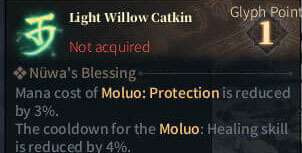 SOLO Summoner Glyphs - Light Willow Catkin