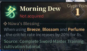 SOLO Summoner Glyphs - Morning Dew