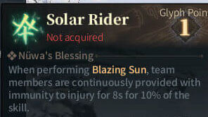SOLO Summoner Glyphs - Solar Rider