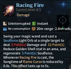 SOLO Summoner - Racing Fire
