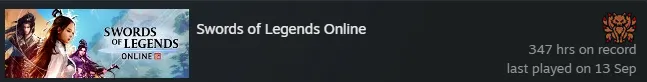 Steam playtime