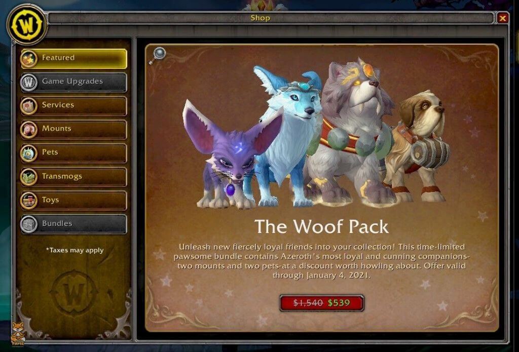 Shadowlands Bundle Xmas Package