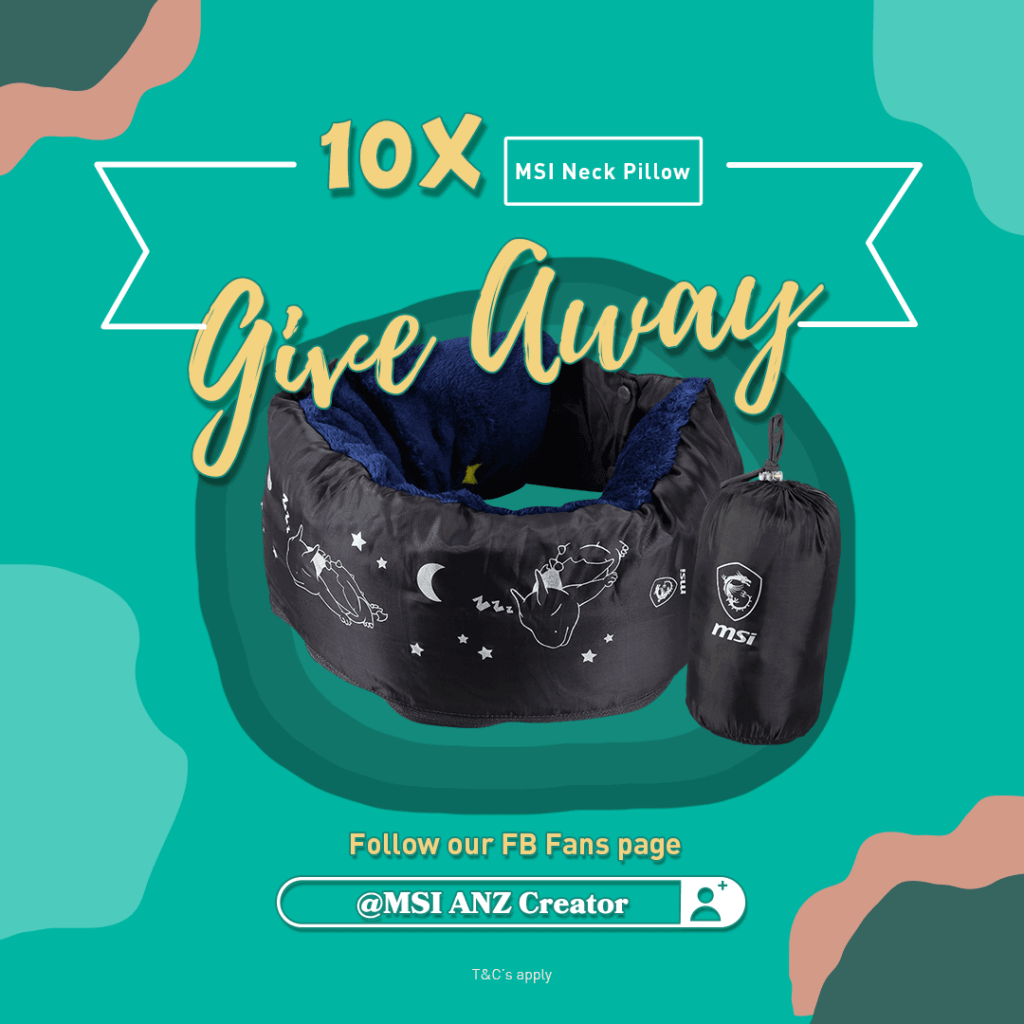 MSI Neck Pillow Competition